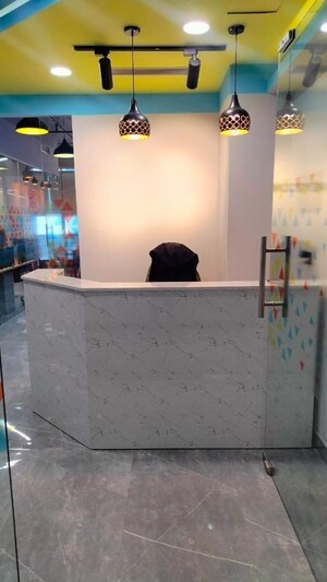 Bathroom in  Office Space at Kharadi – for Rent