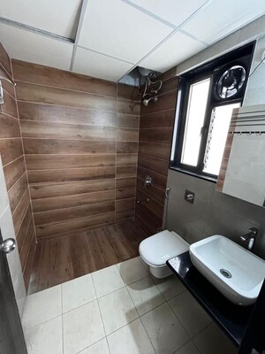 Bathroom in 2 BHK Apartment at Paranjape Blue Ridge, Hinjewadi – for Rent