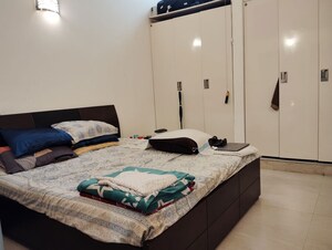Bedroom in 1 BHK Builder Floor at Kalkaji – for Rent