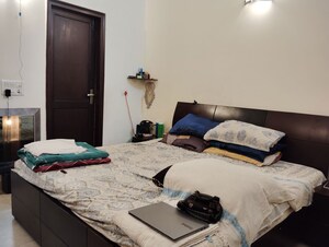 Bedroom in 1 BHK Builder Floor at Kalkaji – for Rent