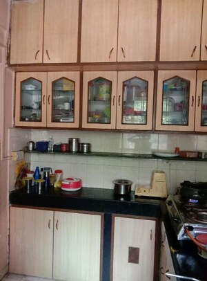 Kitchen in 3 BHK Apartment at Lodha Paradise, Majiwada – for Rent