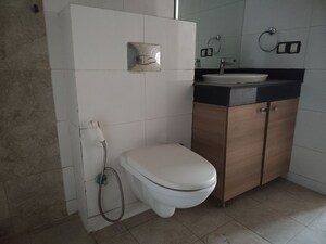 Bathroom in 4 BHK Apartment at Mahindra Aura, Sector 110a – for Rent