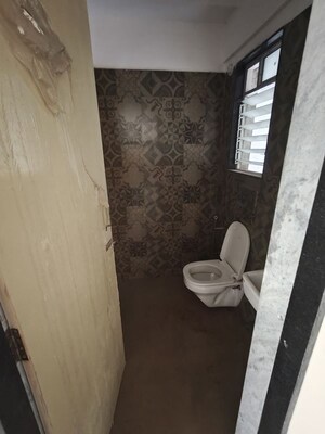Bathroom in 1 BHK Apartment at Alliance Fortuna Blue, Lower Parel – for Rent