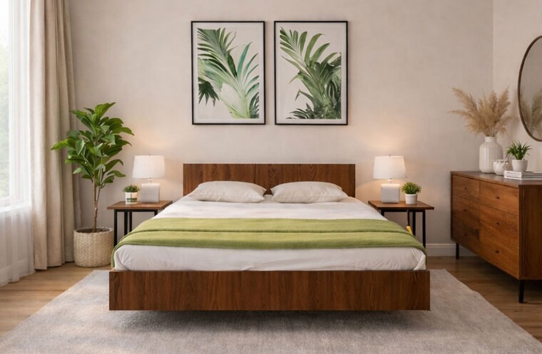 Bedroom, kandivali east Pg For Girls In Kandivali East 10358685