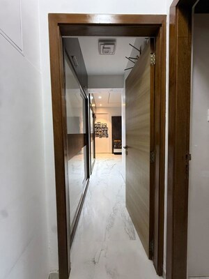 Building Lobby in 3 BHK Apartment at Omkar Alta Monte, Malad East – for Rent
