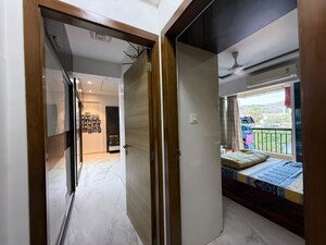 Building Lobby in 3 BHK Apartment at Omkar Alta Monte, Malad East – for Rent