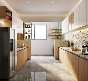 Kitchen in 3 BHK Apartment at Louis Wadi – for Sale