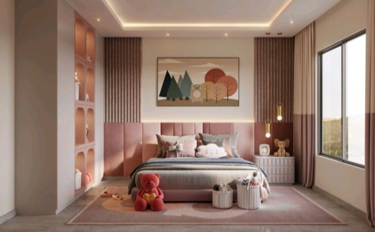 Bedroom, louis wadi 3 Bedroom 950 Sq.Ft. Apartment In Louis Wadi Thane 10358707
