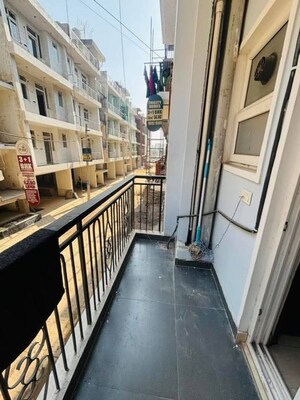 Balcony in 3 BHK Builder Floor at Devbhoomi Elite Homez, Patiala Road – for Sale