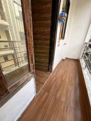 Balcony in 1 BHK Apartment at Palm Residency Chhatarpur, Chattarpur – for Rent