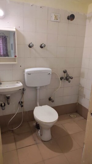Bathroom in 2 BHK Apartment at Ambuja Upohar The Condoville, Em Bypass – for Rent