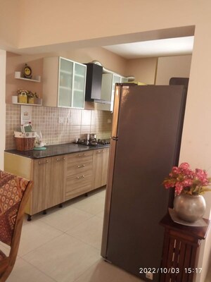Kitchen in 3 BHK Apartment at Nitesh Columbus Square, Bellary Road – for Rent