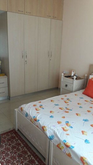 Bathroom in 3 BHK Apartment at Nitesh Columbus Square, Bellary Road – for Rent