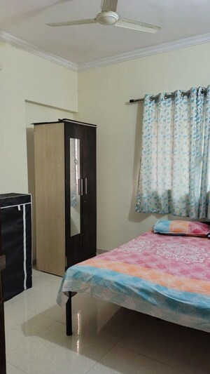 Bedroom in 2 BHK Apartment at Aastha CHS Wakad, Wakad – for Rent