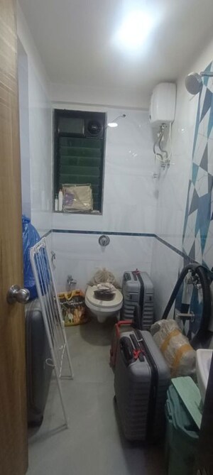 Bathroom in 1 BHK Apartment at Kisna Apartment, Santacruz East – for Rent