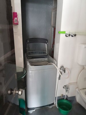 Bathroom in 1 BHK Apartment at Nicon Infinity, Vasai East – for Sale