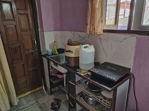 Kitchen in 1 RK Apartment at Sector 12 Panchkula – for Rent