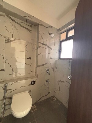 Washroom in 2 BHK Apartment at Sheth Auris Bliss, Malad West – for Rent