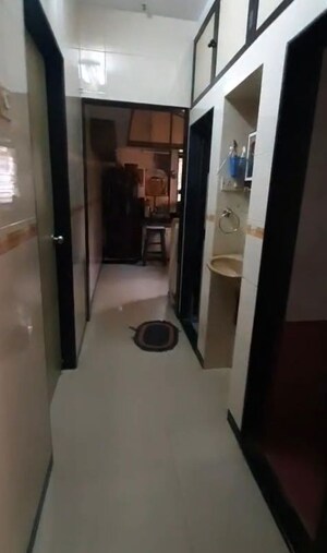 Bathroom in 1 BHK Apartment at Padmavati Complex, Kandivali West – for Rent