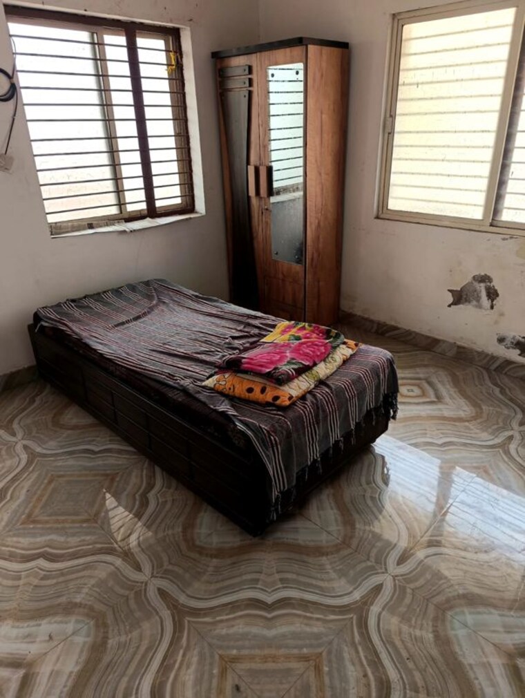 Bedroom, akshar-avenue 1 Bedroom 100 Sq.Ft. Apartment In Prahlad Nagar Ahmedabad 10358855