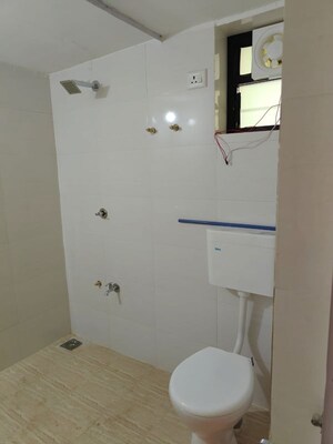 Bathroom in 1 BHK Villa at Gulbai Tekra – for Rent