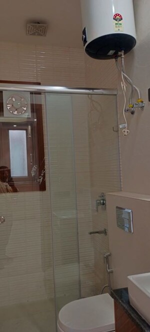 Bathroom in 3 BHK Builder Floor at Chittaranjan Park – for Sale