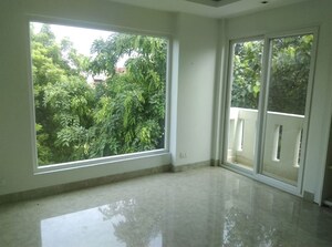 Balcony in 3 BHK Builder Floor at Sarvapriya Vihar – for Sale