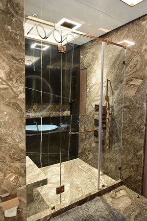 Bathroom in 4 BHK Apartment at Raheja Imperia, Worli – for Rent