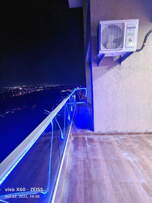 Balcony in 2 BHK Apartment at Balaji Delta Central, Kharghar – for Rent