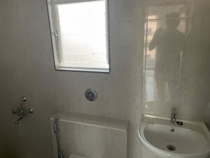 Bathroom in 2 BHK Apartment at Puranik Aldea Espanola, Baner – for Rent