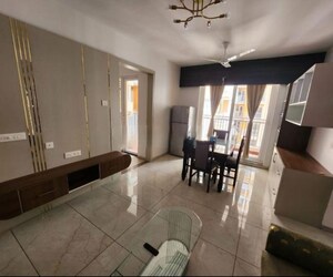 Living Room in 3 BHK Apartment at Rishita Manhattan, Gomti Nagar – for Rent