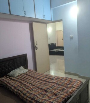 Bedroom in 3 BHK Apartment at Mathura Sapthagiri, Bellandur – for Rent