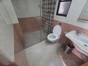 Bathroom in 3 BHK Apartment at Hiranandani Glen Croft, Powai – for Rent