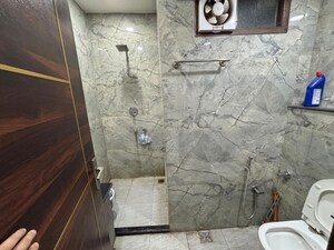 Bathroom in 3 BHK Builder Floor at Rajouri Garden – for Rent