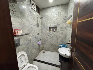 Bathroom in 3 BHK Builder Floor at Rajouri Garden – for Rent