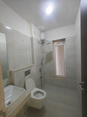 Bathroom in 4 BHK Apartment at Seawoods – for Rent