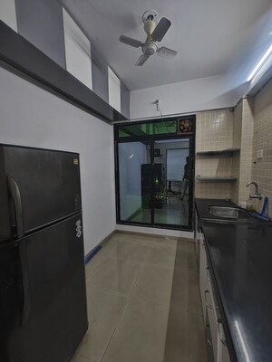 Kitchen in 2 BHK Apartment at Gajra Bhoomi Elite, Nerul – for Rent