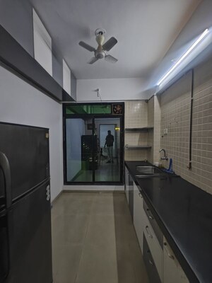 Kitchen in 2 BHK Apartment at Gajra Bhoomi Elite, Nerul – for Rent
