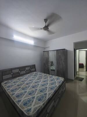 Bedroom in 2 BHK Apartment at Gajra Bhoomi Elite, Nerul – for Rent