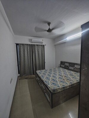 Bedroom in 2 BHK Apartment at Gajra Bhoomi Elite, Nerul – for Rent