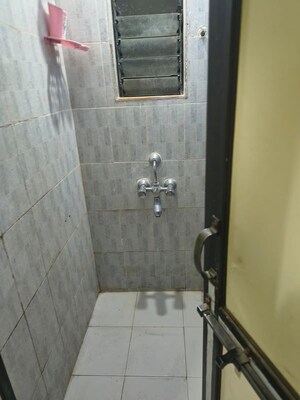 Bathroom in 1 BHK Apartment at Sandesh Nagar – for Rent