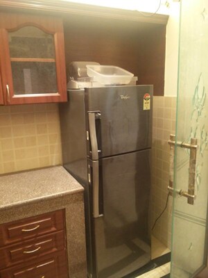 Kitchen in 3 BHK Builder Floor at Greater Kailash I – for Rent
