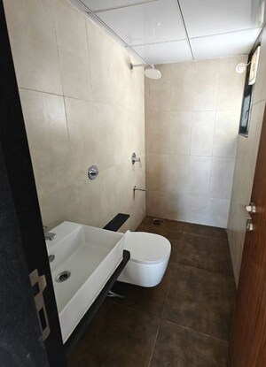 Bathroom in 3 BHK Apartment at Raheja Vedaanta, Sector 108 – for Rent