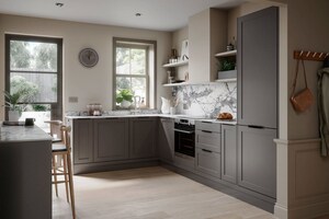 Kitchen in 3.5 BHK Builder Floor at Sector 107 – for Sale