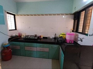 Kitchen in 3 BHK Apartment at Bramha Avenue, Kondhwa – for Rent