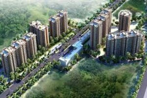 2 BHK Apartment – Exterior View View at Pyramid Midtown, Sector 59 - for Rent