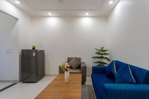 Living Room in 1 BHK Builder Floor at Indira Colony 2 – for Rent