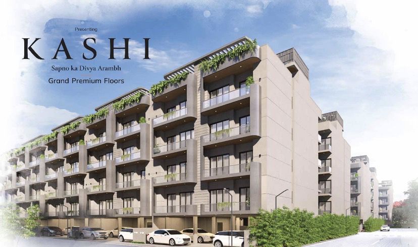 3.5 BHK + Pooja Room,Servant Room 179 Sq.Yd. Builder Floor in Ganga Kashi Residences