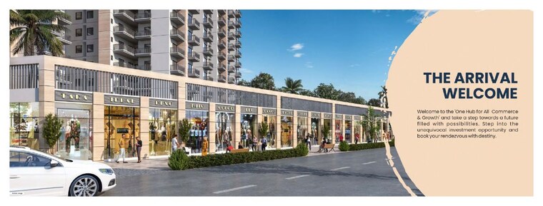 Exterior View, sector 78 Commercial Shop 510 Sq.Ft. In Sector 78 Gurgaon 10345041