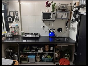 Kitchen in 1 BHK Apartment at Vihang Valley Phase 3, Kasarvadavali – for Rent